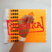 УЦІНКА Паперовий браслет на руку для контролю відвідувачів кольоровий контрольний браслет Помаранчевий